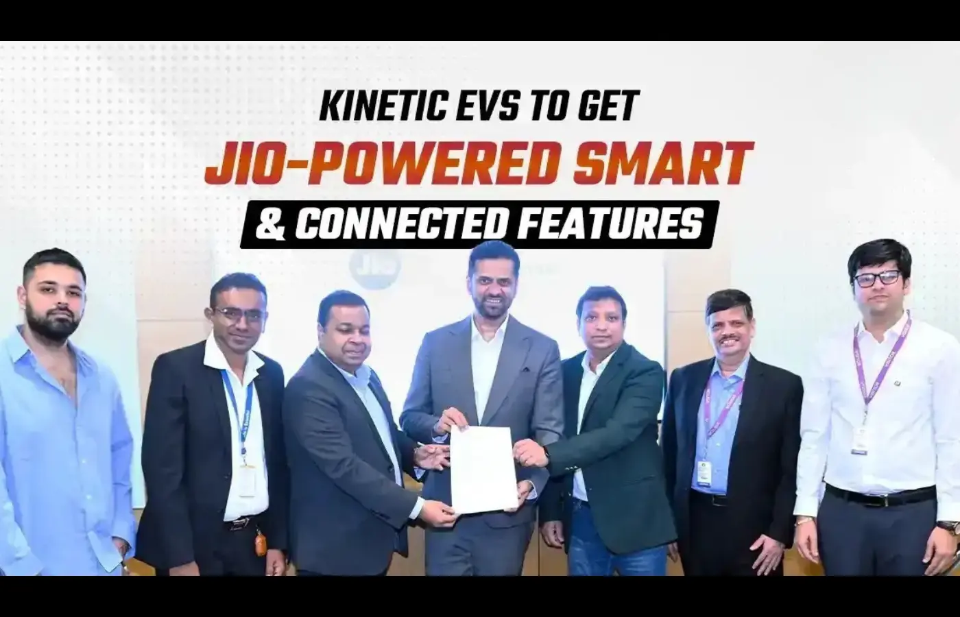 Kinetic Watts & Volts collaborates with Jio Things to advance connected EV technology. Featured Image